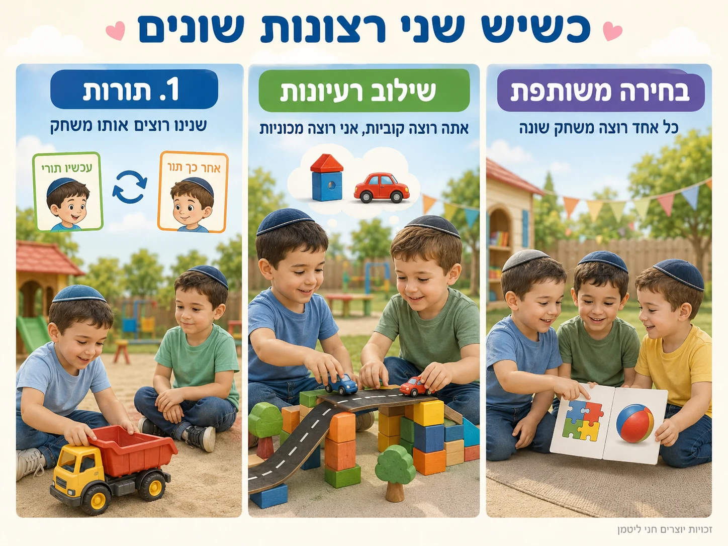כשיש שני רצונות שונים